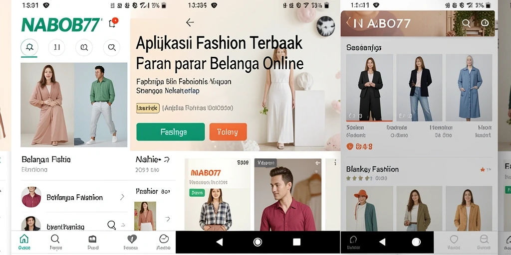 Tampilan antarmuka NABOB77 yang modern dan nyaman digunakan.